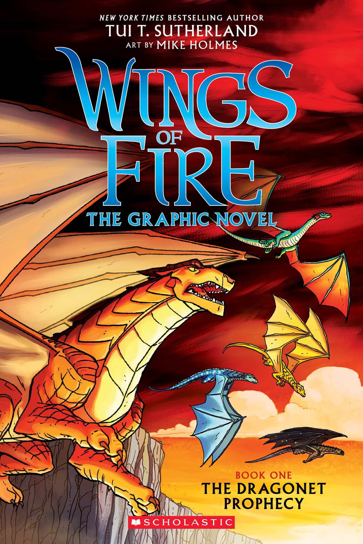 graphic novel wings of fire 4