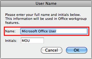 Microsoft Office para Mac OS X Lion 10.7.5